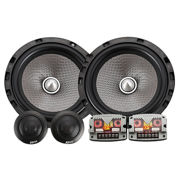 Kit haut-parleurs voiture modification haut-parleurs 6.5 pouces kit haut-parleurs voiture tweeter midrange subwoofer